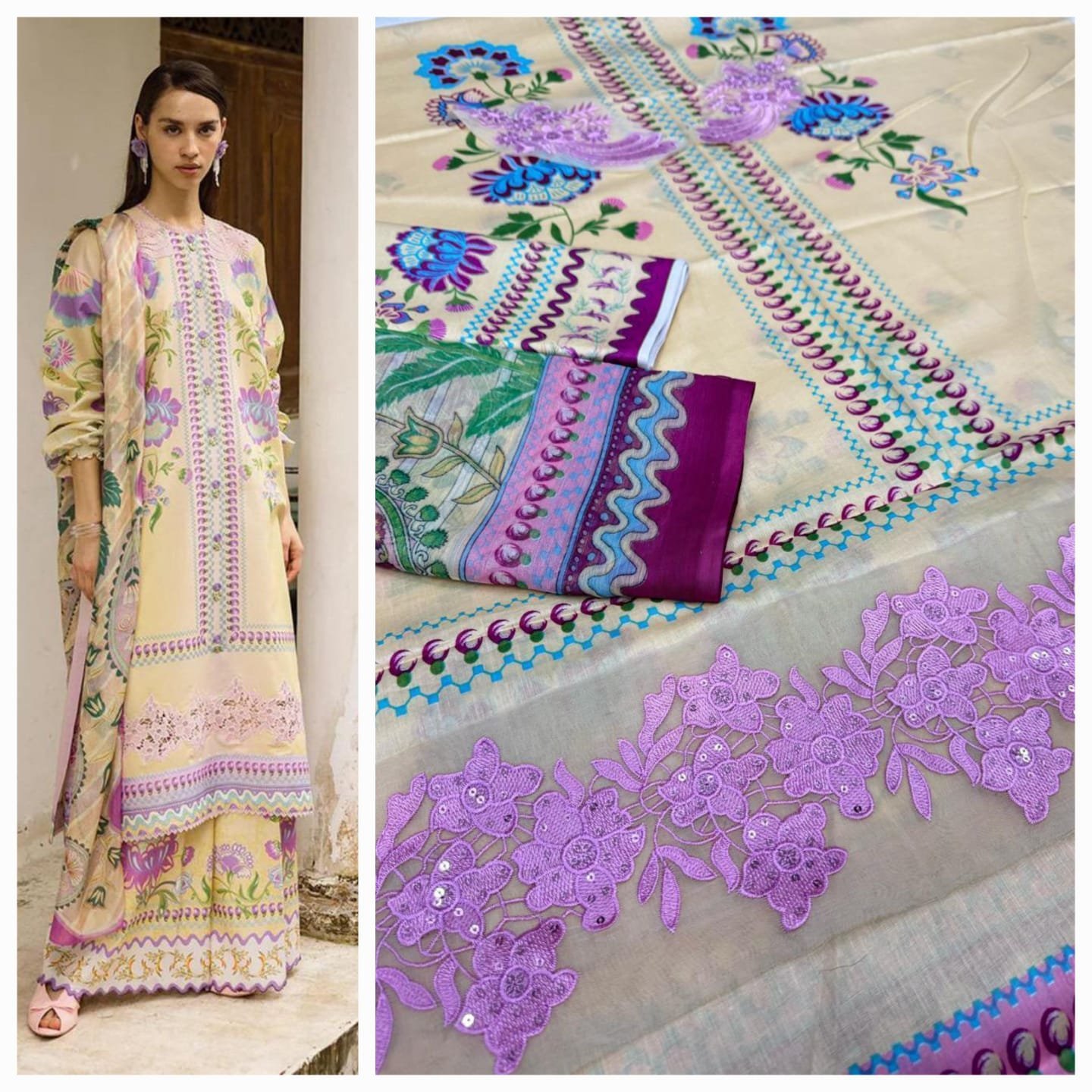 3 Piece Lawn Suite - 25 Designs - Image 24