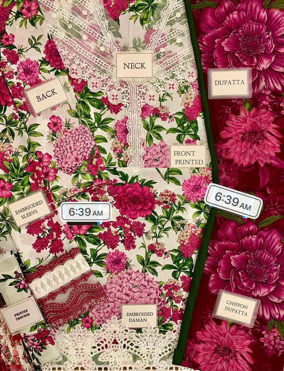 Iznik Lawn 3-Piece Suit โ New Arrival 2025 - Image 6