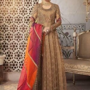 Maria B Wedding Edition – Luxury Organza Embroidered Suit